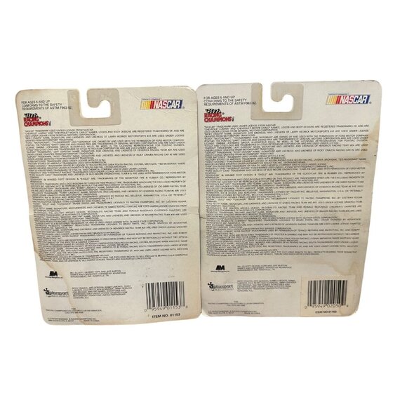 DIE CAST 1995 Racing Champions NASCAR Stock Car Bobby Labonte & Loy Allen 1:64 - Picture 2 of 2